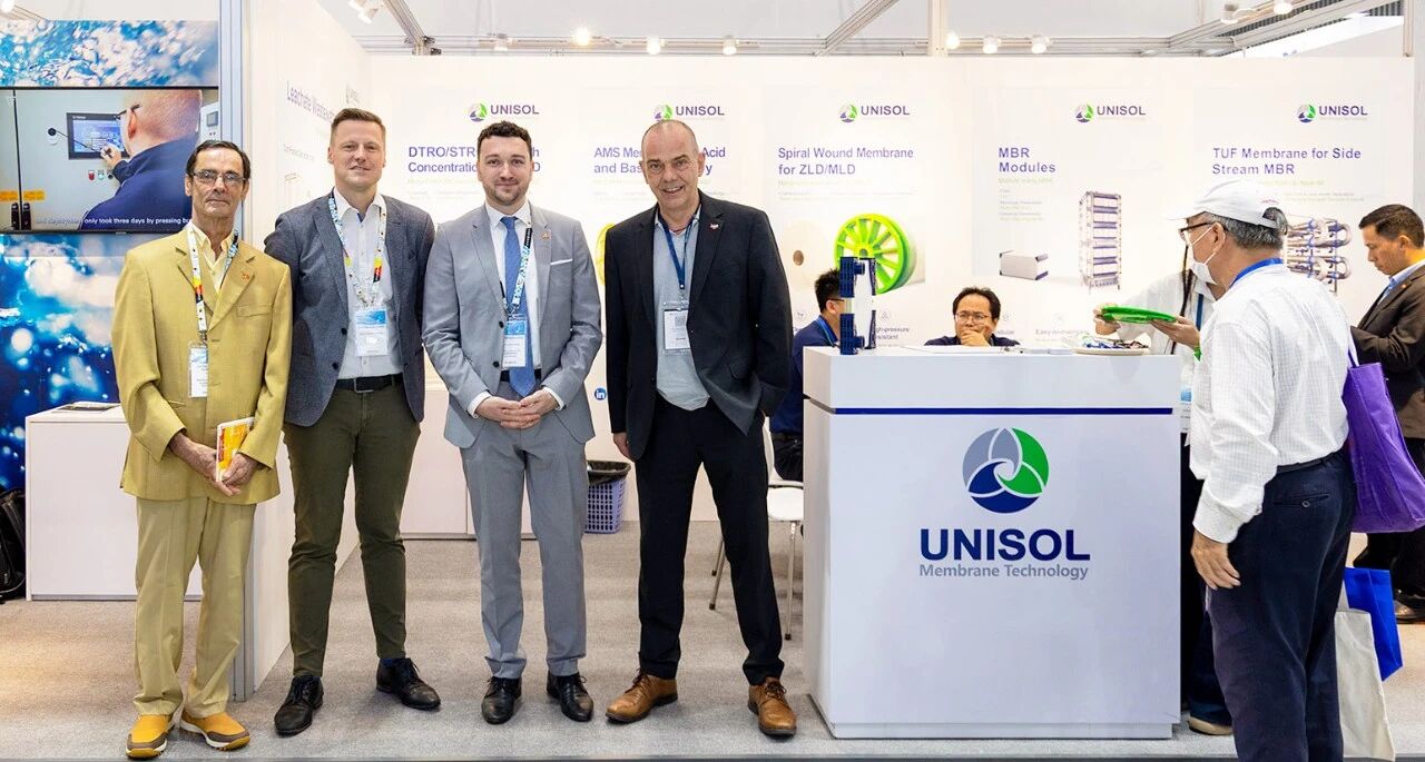 越南胡志明市國際水處理展覽會現(xiàn)場